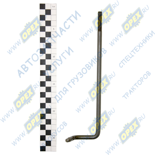 Р1221-4607261-01 Тяга управления гидрораспределителем РП70,голая; (левая) голая МТЗ РУП1